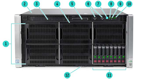 Сервер HPE ProLiant ML350 Gen9 (Tower, 2× Intel Xeon E5-2600 v3 / v4)