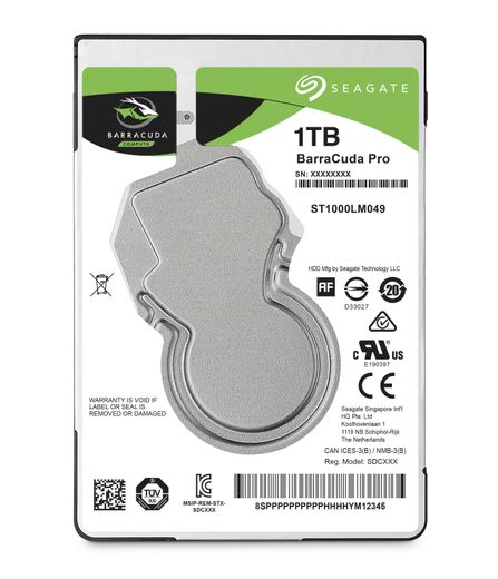 Seagate BarraCuda 1Tb 7200 об/хв 6 Gbit/s