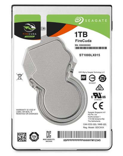 Seagate FireCuda SHDD 1Tb 5400 об/хв 6 Gbit/s