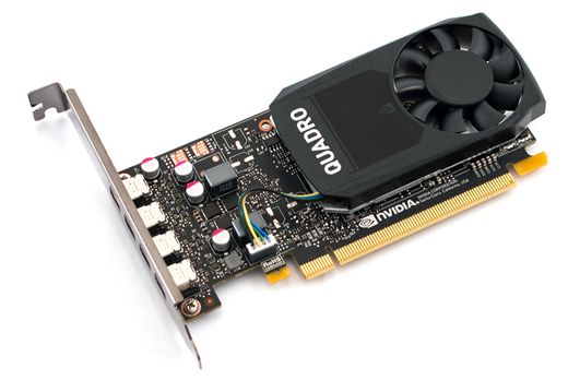 Nvidia Quadro P1000 (4Gb / GDDR5 / 128 bit / 640 CUDA)
