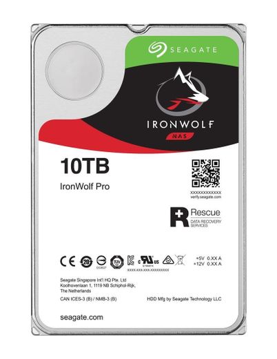 Seagate IronWolf Pro 10Tb 7200об/хв SATA 3