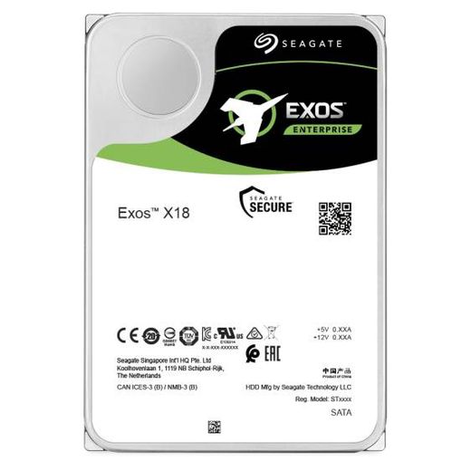 Seagate Exos X18 18Tb 7200 об/хв SATA 6 Gbit/s