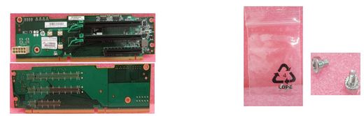Райзер HP ProLiant DL380 Gen9 Riser Secondary 2 x PCIe 3.0 x16 + x8