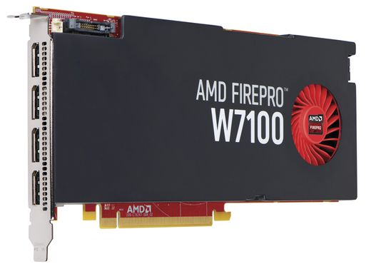 AMD RADEON FirePro W7100 (8Gb / GDDR5 / 256 bit / 1792 ROCm)