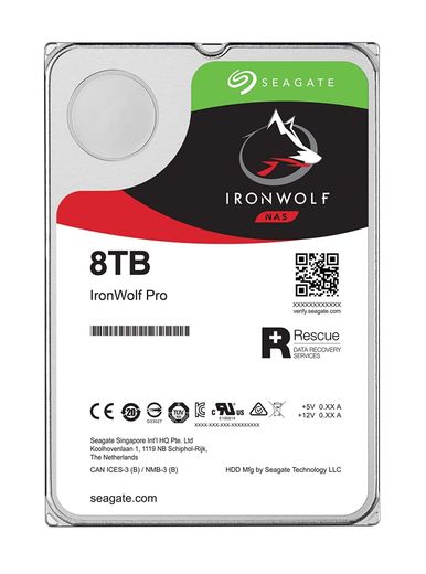 Seagate IronWolf Pro 8Tb 7200об/хв SATA 3