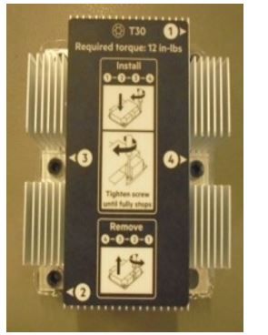 Радіатор для HPE DL380 Gen10 2U Standart Heatsink