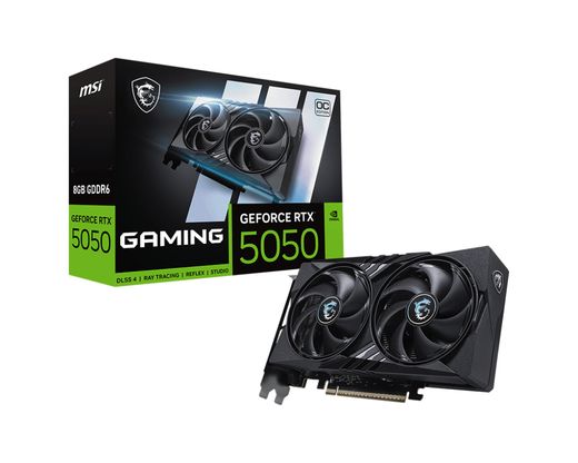 MSI RTX 5050 GAMING OC (8Gb / GDDR6 / 128bit / 2560 CUDA)