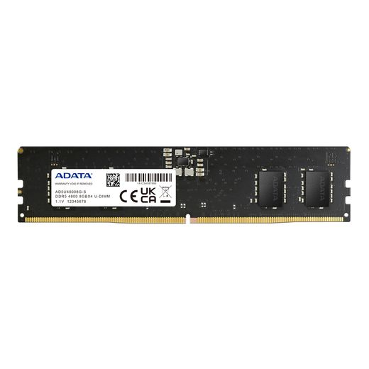 ADATA 8Gb DDR5-4800 PC5-38400 UDIMM Non-ECC Unbuffered