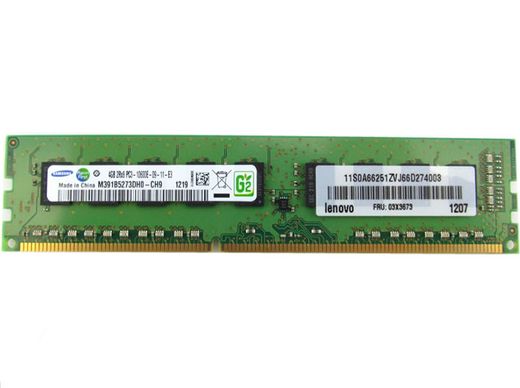 Samsung 4Gb DDR3-1600 PC3L-12800E UDIMM ECC Unbuffered