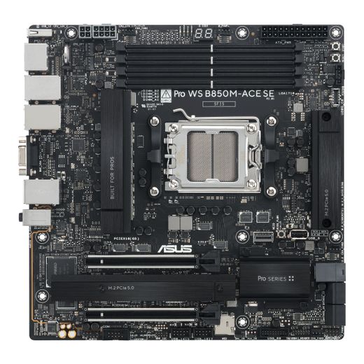 Материнська плата Asus Pro WS B850M-ACE SE (sAM5)