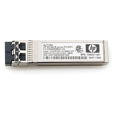 Tpaнcівep HP SW 8Gb B-series FC SFP+