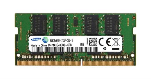 Samsung 8Gb DDR4-2133 PC4-17000 SODIMM Non-ECC Small Outline