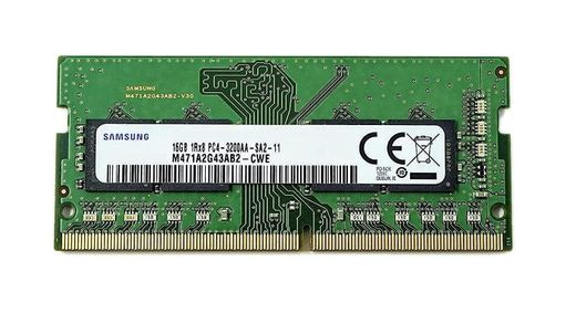 Samsung 16Gb DDR4-3200 PC4-25600 SODIMM Non-ECC Small Outline