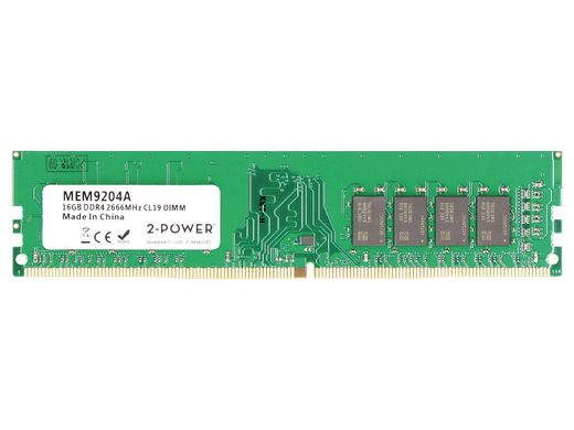 Crucial 16Gb DDR4-2666 PC4-21300 UDIMM Non ECC Unbuffered
