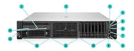 Сервер HPE ProLiant DL380 Gen10 Plus (2U, 2× Intel Xeon Scalable 3-го покоління)