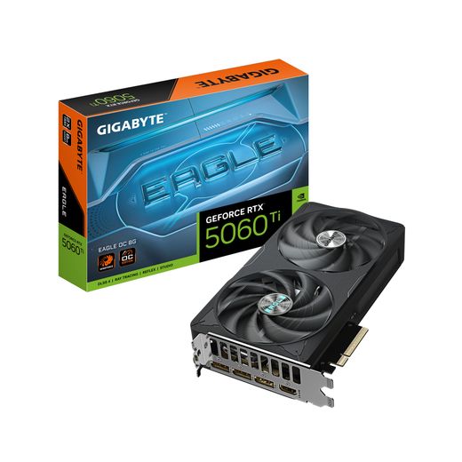 GIGABYTE RTX 5060 Ti EAGLE OC (8Gb / GDDR7 / 128bit / 4608 CUDA)