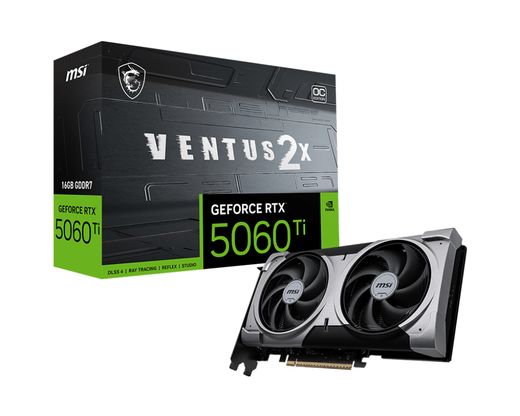 MSI RTX 5060 Ti VENTUS 3X OC (16Gb / GDDR7 / 128bit / 4608 CUDA)