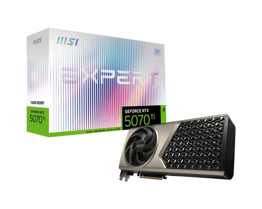 MSI RTX 5070 Ti EXPERT OC (16Gb / GDDR7 / 256 bit / 8960 CUDA)