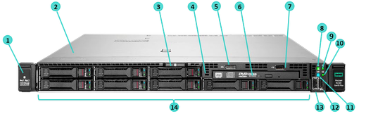 Сервер HPE ProLiant DL360 Gen10 Plus (1U, 2× Intel Xeon Scalable 3-го покоління)