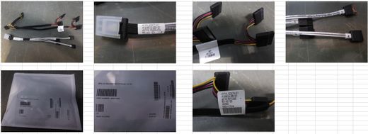 Кріплення дисків HP Optional Internal Drive Cage Kit 4x SFF SATA DL360 G9