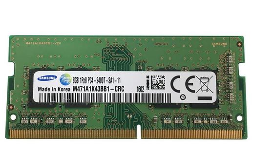 Samsung 8Gb DDR4-2400 PC4-19200 SODIMM Non-ECC Small Outline