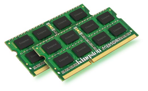 Kingston 8Gb (2x4Gb Kit) DDR3-1333 PC3-10600 (KTA-MB1333K2/8G) SODIMM Non-ECC Small Outline