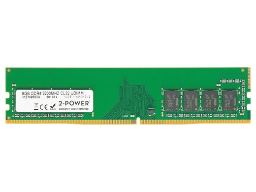 Crucial 8Gb DDR4-3200 PC4-25600 UDIMM Non-ECC Unbuffered