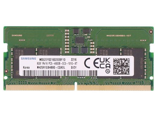 Crucial 8Gb DDR5-4800 PC5-38400 SODIMM non-ECC Small Outline