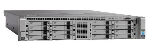 Сервер Cisco UCS C240 M4 (2U, 2× Intel Xeon E5-2600 v3 / v4)